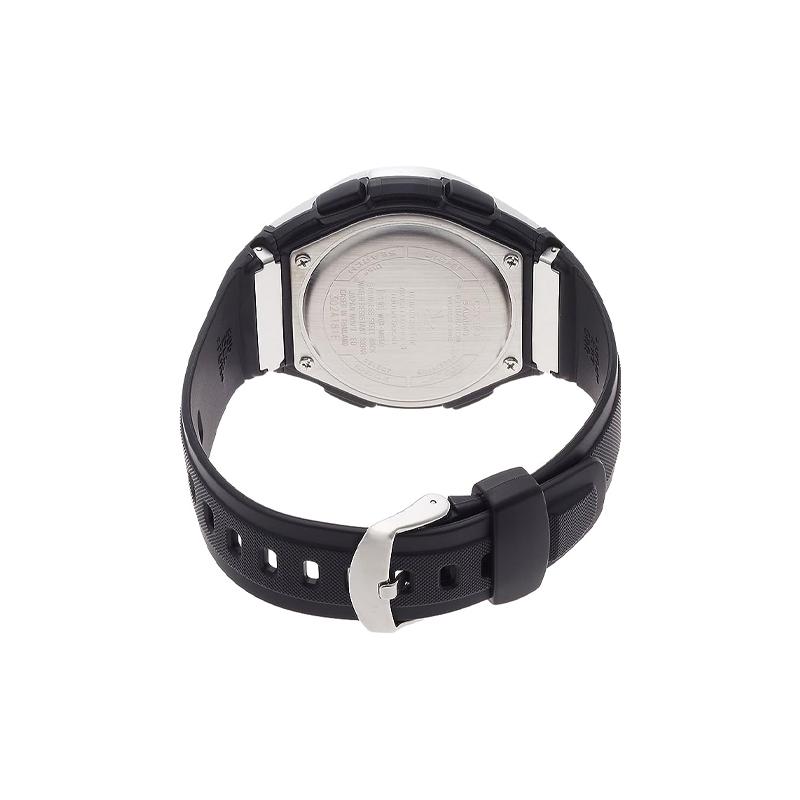 CASIO Sports Fashion 100 Meter Waterproof Solar Quartz Resin Strap Men's Watch Black Dial WVA-M650-1AJF