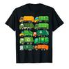 Garbage Truck Recycling Day Trash Waste Separation Birthday T-Shirt Aesthetic Clothes Graphic Tee Tops for Kids Adults Gifts
