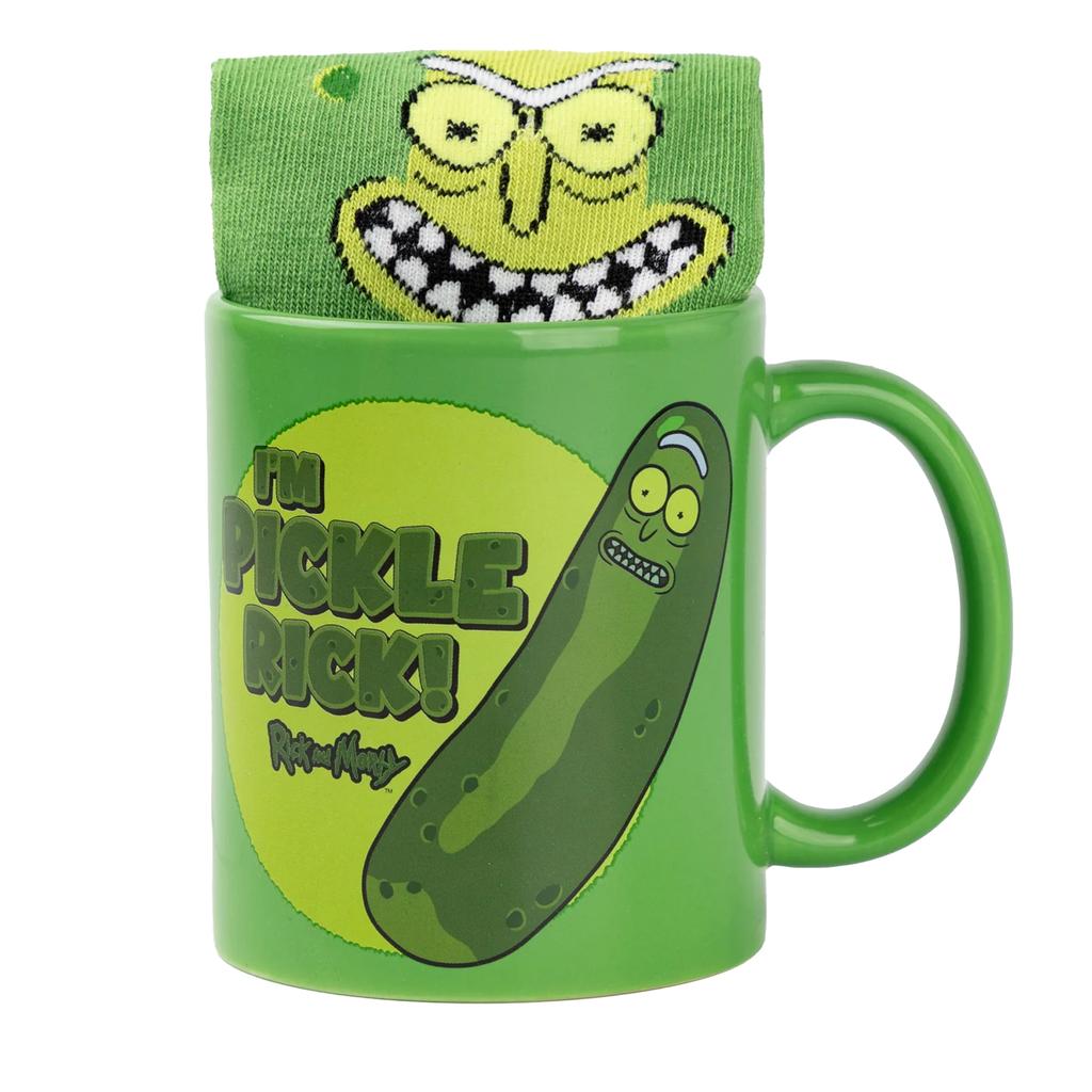 Rick And Morty I´m Pickle Rick Ceramic Mug and Sock Set