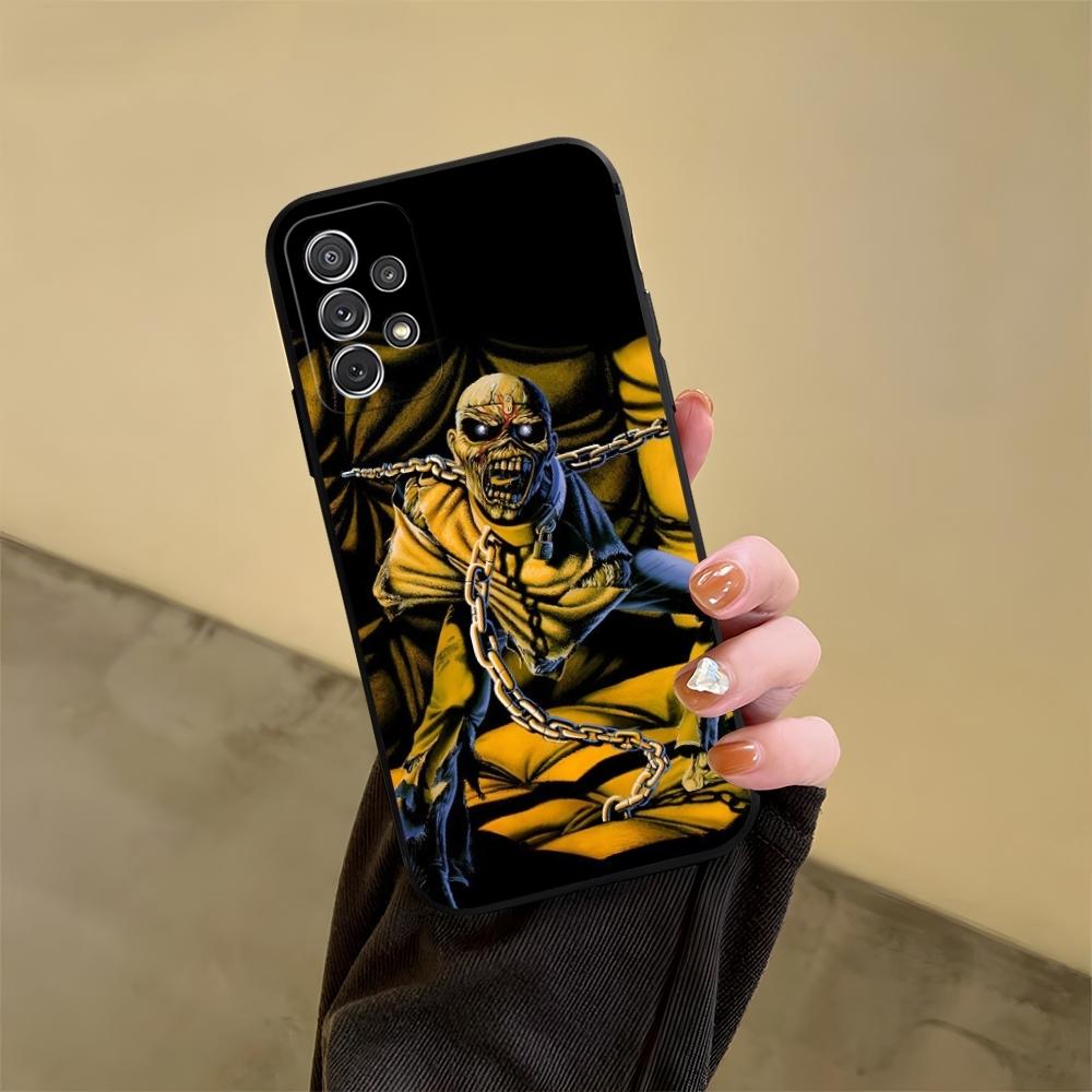 Skeleton Rock Band Fashion Phone Case for Samsung Galaxy S23 S24 S20 S21 S22 Ultra Fe Plus M54 A34 A54 A24 A52 A53 Coque
