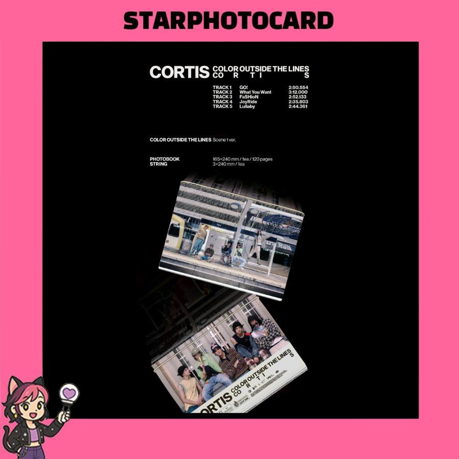 [READY STOCK] CORTIS - The 1st EP [COLOR OUTSIDE THE LINES]