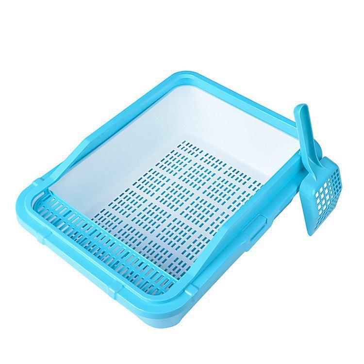 

Двухслойный полузакрытый лоток для кошек Carver с защитой от брызг 51×40×18.5cm