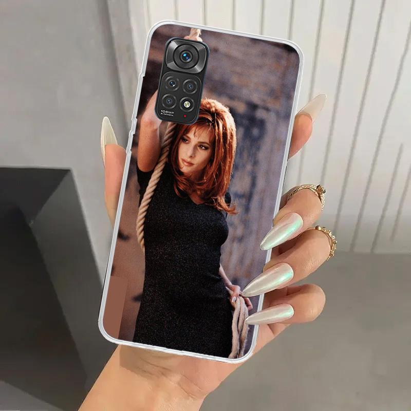 Mylene Farmer Phone Case for Xiaomi Redmi Note 15 14 14S 13 12S 12 Pro 11S 11 Plus 11T 11E 10S Soft Funda Print Shell Redmi Note