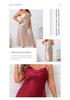 Elegant Plus Size Satin Camisole Nightgown - Light Luxury Casual Home Wear