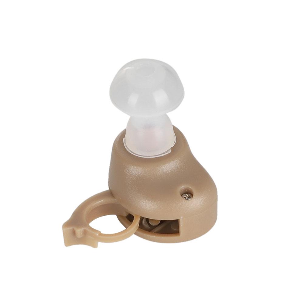 Портативный мини регулируемый слуховой аппарат Цифровой беспроводной усилитель звука для пожилых людей