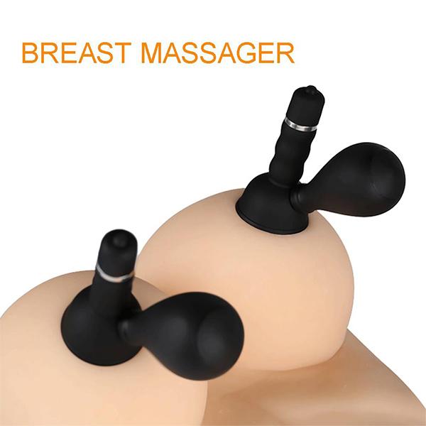 Silicone Nipple Sucker Vibrator Breast Nipple Pussy Clitoris Massager Vacuum Clamps Pump Stimulator Women Adult Toys