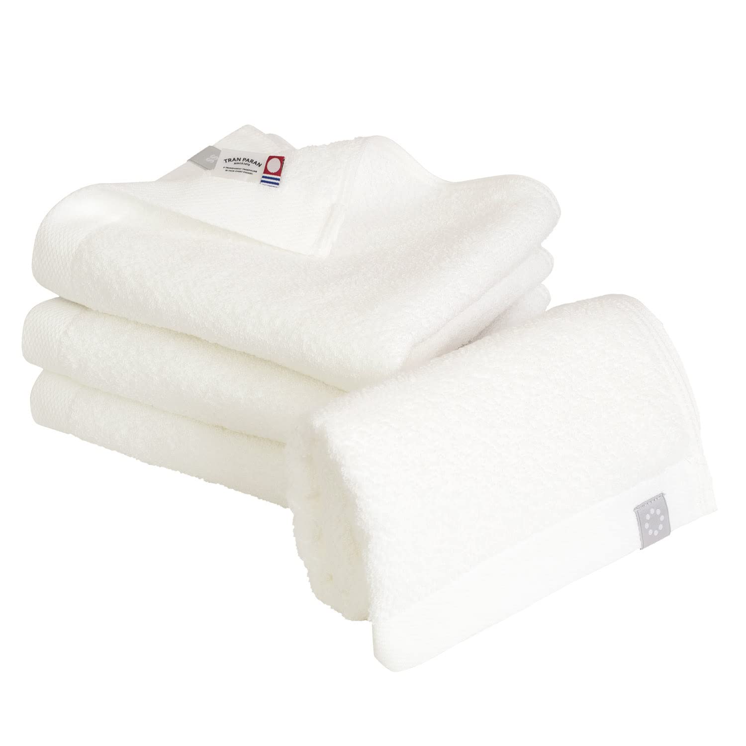 

Transparan Seasonal Imabari Towel Certified Face Set of Made in Smooth Towels, Towels, 4, oriori, Japan, Quick-Drying, 100% Cotton, (Spring/Summer