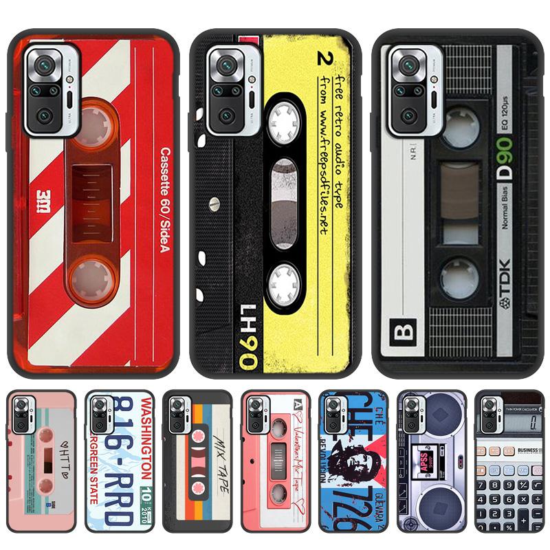 

Противопадающие чехлы для телефонов Xiaomi mi 12X Redmi 9A 9C 9T 8A 10X для Redmi Note 10 Pro Note 11 9 8T, мягкий черный силиконовый чехол для телефона с узорами