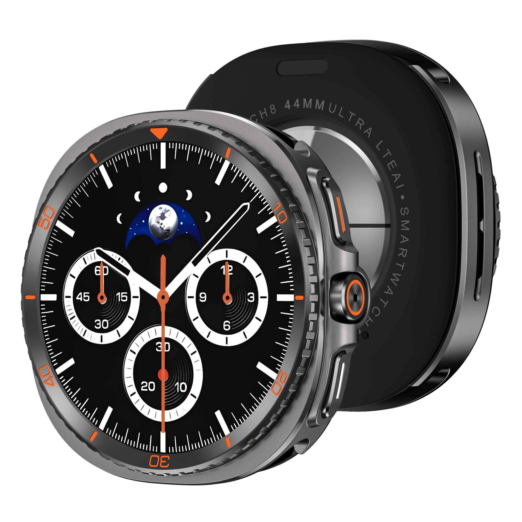 

Алюминиевый корпус для Samsung Galaxy Watch 8 40 мм 44 мм Защитная крышка для GALAXY WATCH 8 Обновление до 8Classic 46 Аксессуары Galaxy Watch 8 40mm
