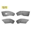 Left Hand Drive Soft Leather Door Panel Cover For Skoda Octavia 2007 2008 2009 2010 2011-2014 Car Door Armrest Panel Cover Trim