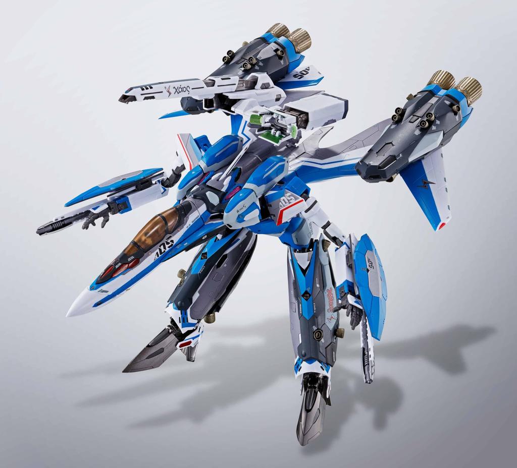 TAMASHII NATIONS DX Chogokin Macross Delta Super Siegfried Immelman Revival 260mm Painted Movable Figure VF-31J (Hayate Machine) Ver. Approx.