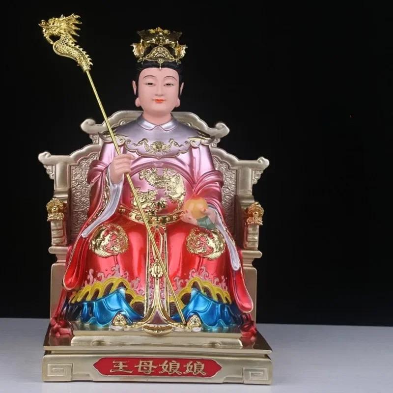 Home furnishings Statue of Queen Mother of the Jade Emperor Home offerings of Buddha statues Resin painted crafts