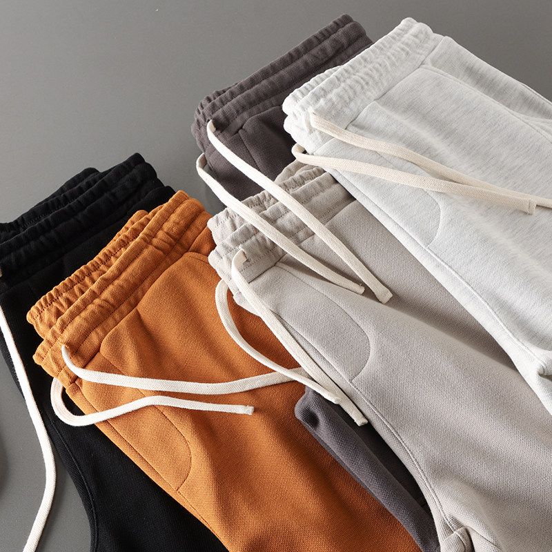 Export Tail Single Cut Label American Fog Shorts High Street Men's Hip Hop Casual Fifth Pants Export Original Single Men's Middle Pants