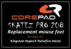 Corepad Skatez PRO Mouse Soles for Kingston HyperX Pulsefire HasteHaste 2 (2-Pack)