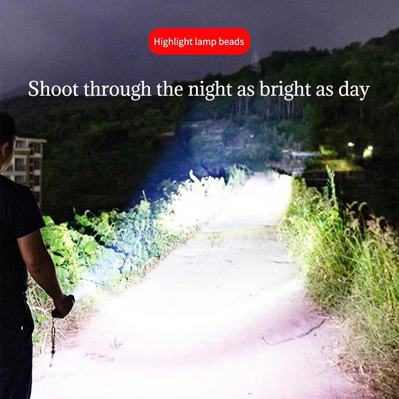 Mini Portable Abs Multifunctional Mini Strong Light Flashlight 9Leds Use Aaa Battery Flashlight Camping Emergency Flashlight