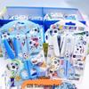 Adorable Student Stationery Set: High-Quality Scissors, Stapler, Tape & Stickers - Perfect Gift for Children's Learning