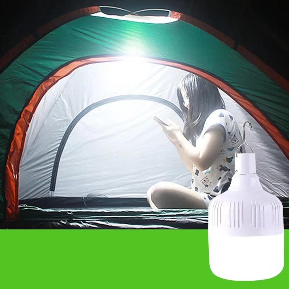 Portable Camping Lights Rechargeable Lamp Led Light Lantern Emergency Bulb High Power Tents Lighting Camping Equipment Bulb