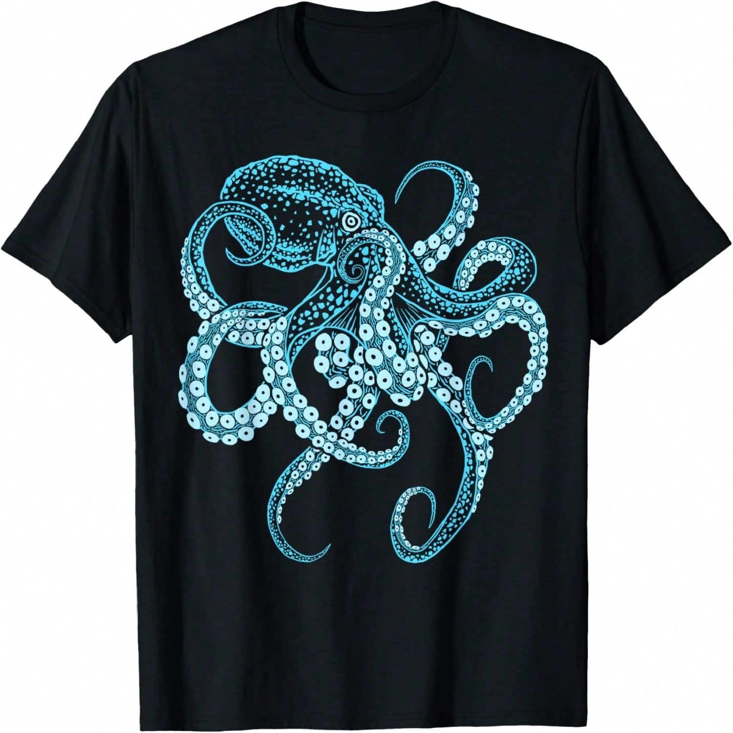 Octopus Cephalopod Mollusk Easily Distracted By Octopuses T-Shirt S разноцветный