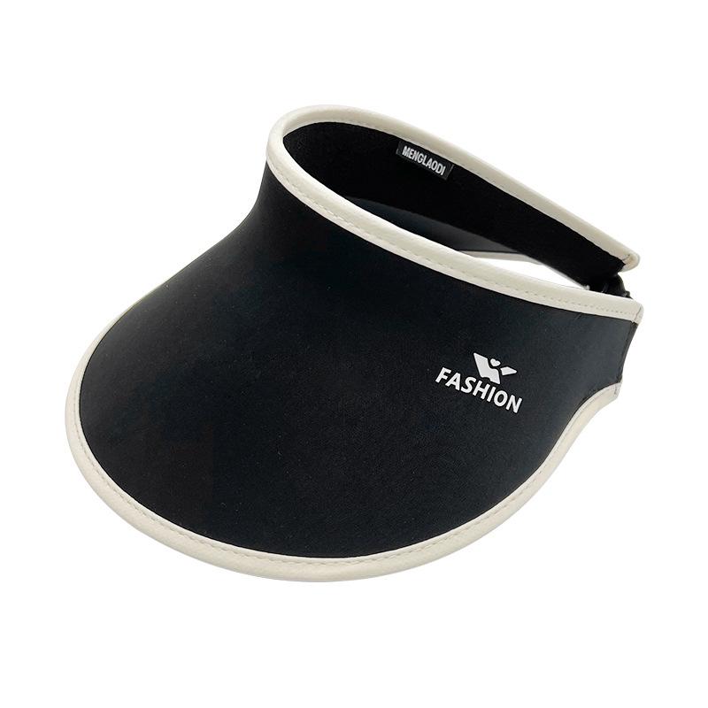 New Summer Sun Protection Hat for Women's Markless Integrated Hollow Top Hat Big Brim Strong Shade UV Sun Hat