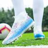 Football Shoes High-top Sock Mouth Football Shoes Men's Long Nail Children Youth Competition Sneakers Football Boots For Kids
