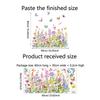 Colorful Butterfly Flowers Window Sticker Electrostatic Wall Decal Double Sided PVC Glass Stickers DIY Home Bedroom Decoration