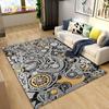 3D Steampunk Mechanical Cogs Gears Area Rug Large,Carpet Rug for Living Room Bedroom Sofa,Kitchen Doormat Non-slip Floor Mat
