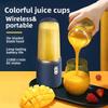 Frullatore Spremiagrumi Portatile 400ml Elettrico Spremiagrumi Ricarica USB Tazza per Spremere Frutta Limone Arancia Macchina Frullatore per Smoothie