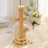 Sisal Cat Scratching Post: No Shedding, Vertical Board for Claw Sharpening and Cat Play.