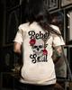 REBEL SOUL Rose Skull Unisex T-Shirt