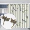12 Pieces Shower Curtain Hooks Dragonfly Bathroom Shower Curtain Hooks Stainless Steel Shower Curtain Rings Decorative Shower Curtain Hangers Forest