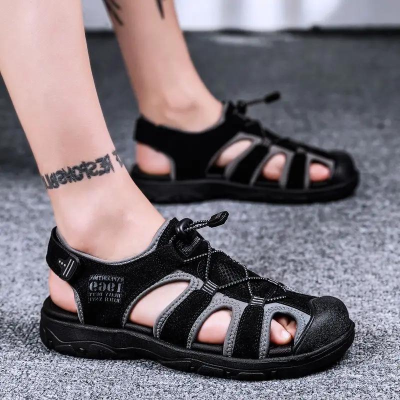 Daily Use Shoes for Men Eva Height Man Sandals With Platform Buy New Design 2024 Summer Sale Non-slip Casual Adult Trend Styles