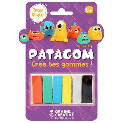 Toy - CREATIVE SEEDS - Patagom Monsters - Green - From 3 Years Old - Advanced Level