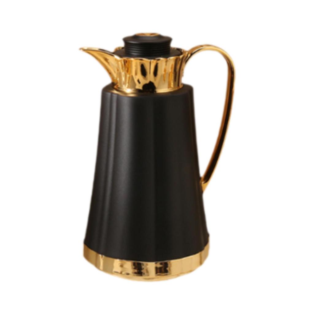 1000ML Arabic Insulated Thermal Coffee Carafe with Glass Liner Portable Vacuum Pot for Home Use Household Ornament Kettle