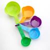 Wutuo Colorful Plastic Measuring Cups and Spoons Set