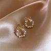 Compact Bow Earrings, Fashionable And Versatile Earrings, Exquisite Women'S Daily Accessories.