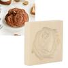 Fruit Tree Roses Wooden Cookie Mold Heart Rose Bunny Flower Biscuit Mould Pastry Mold Home Baking