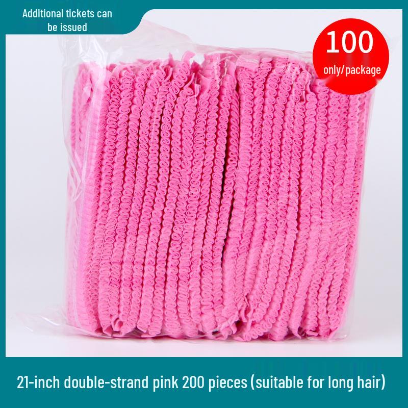 Thickened Disposable Non-Woven Mesh Caps for Dustproof Hair Protection in Workshops, Beauty Salons, and Food Prep