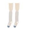 Loose Mouth Thigh High Socks Vertical Stripes Knee Length Stockings New Over Knee Stockings  Women
