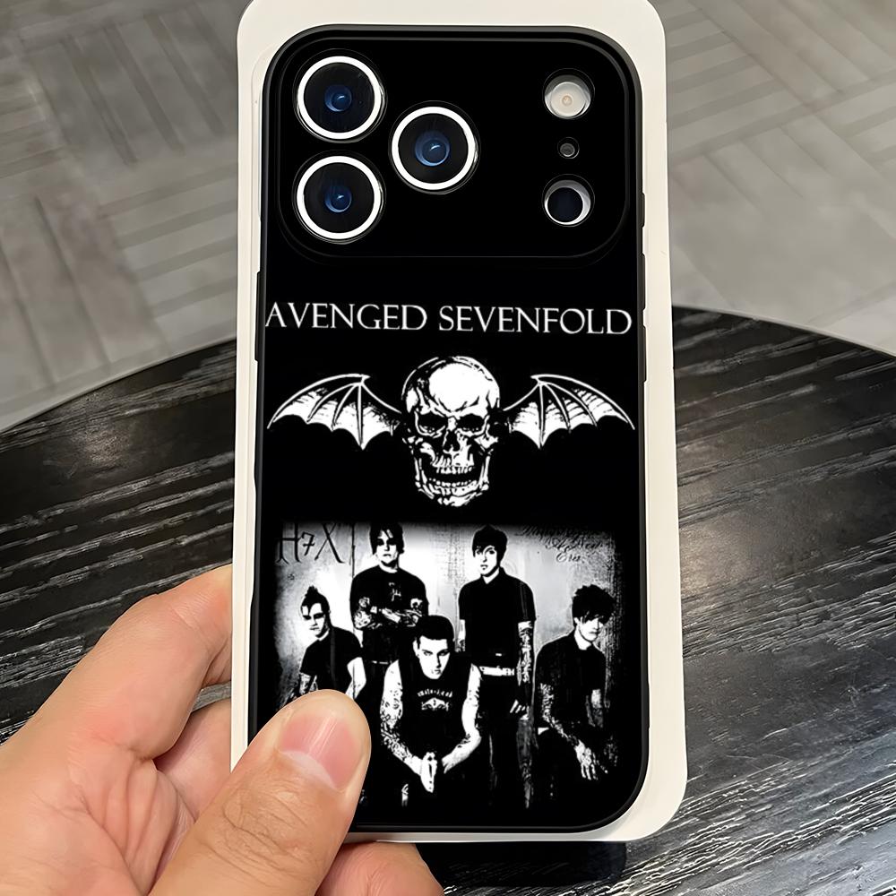 

Avenged S-Sevenfold R-Rock Phone Case For IPhone 17 Pro Max 16 15 14 Pro Max 13 11 X Xs Xr 8 7Plus Silicone Cover iPhone 16 Pro Max