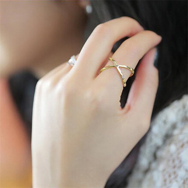 

Богемный Винтаж Крест Золотые Кольца Для Женщин Свадебные Модные Цепи Из Нержавеющей Стали Ювелирные Изделия Антикварные Кольца золотой