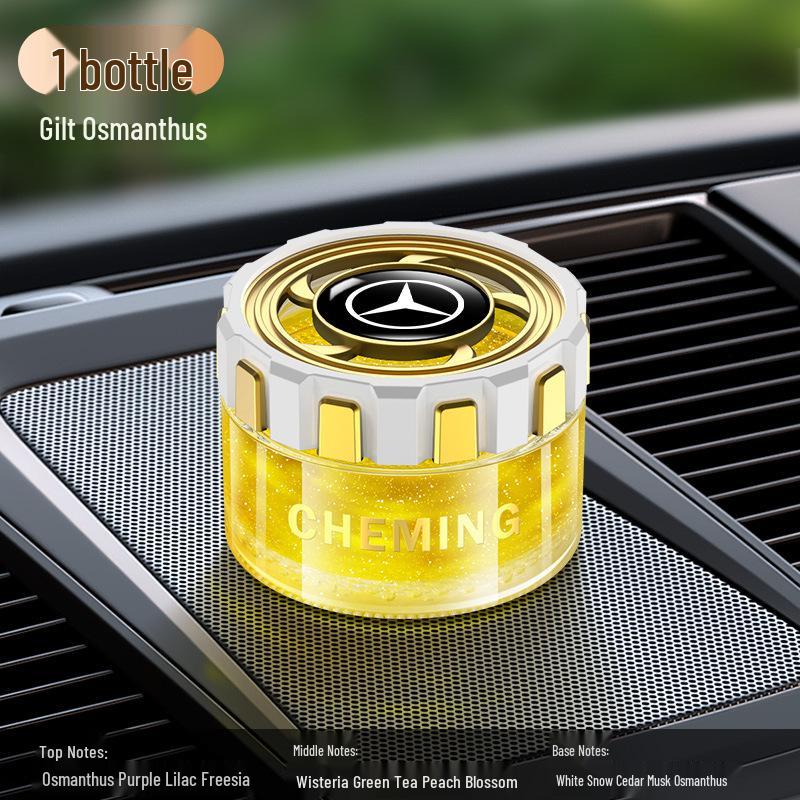 Mercedes-Benz Car Aromatherapy Deodorizer: Scented Ornament Paste for E, C, A, S-Class, GLA, GLB, GLC Models