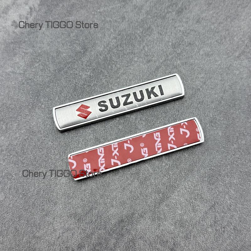 3D ABS Exclusive Badge Sticker Car Fender Side Emblem For SUZUKI Emblem Badge Decal Car Sticker Car Side Decoration Accessories