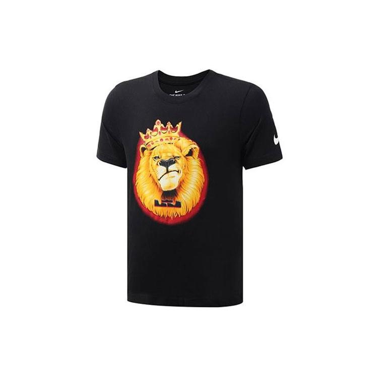 Nike LBJ Dry Tee James Printed TEE Men Black Men s BV8316-010 M