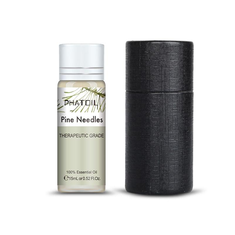 PHATOIL Pine Needles Pure Essential Oil Air Fresh Diffuser Humidifier Aromatherapy Boost Immunity 5ml/10ml/15ml/30ml/100ml Spa Massage Oil