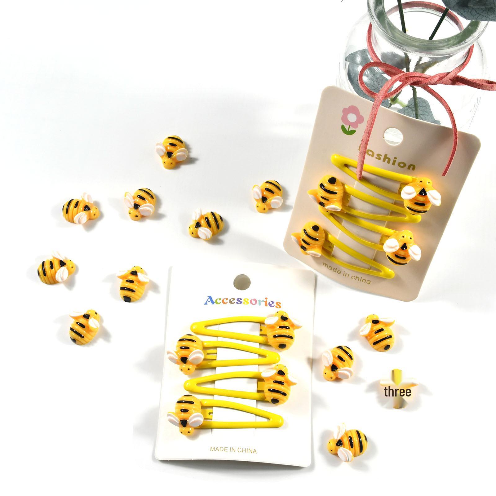 

Trendy Bangs Bee Hair Clip - Cute Cartoon Princess BB Hair Accessory