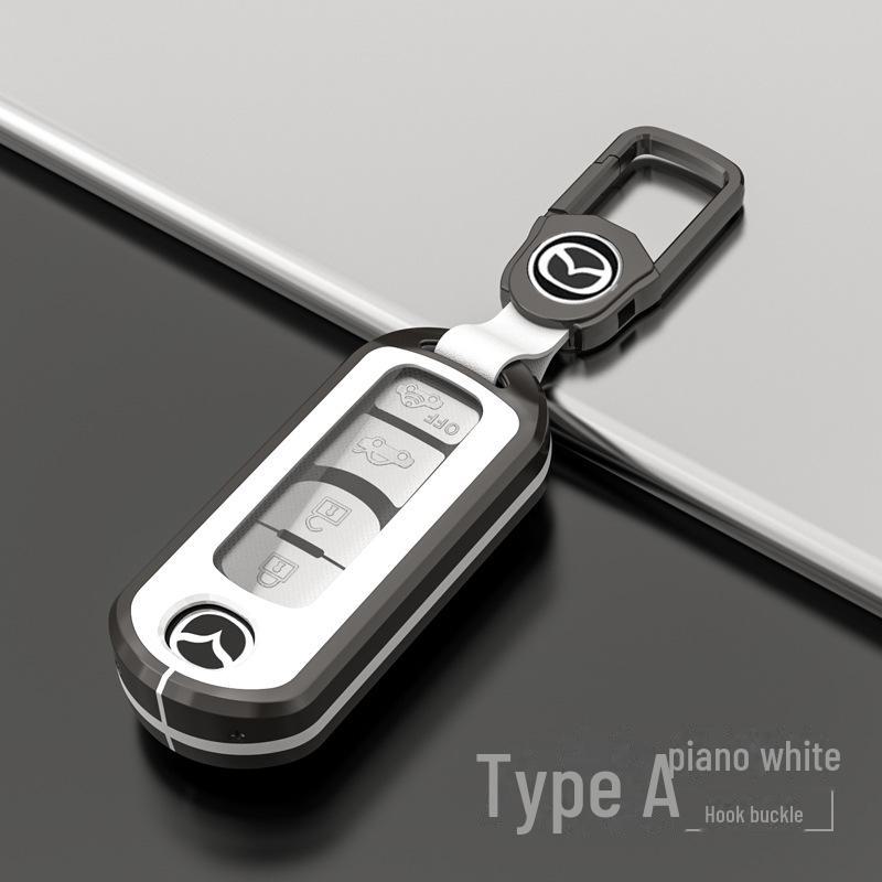 Mazda CX-5 CX-4 Atez 3 Metal Key Cover & Ring