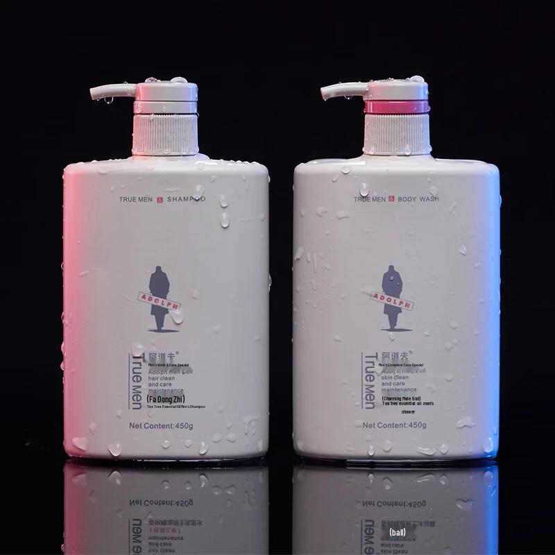 Adolph Men's Tea Tree Oil Shampoo & Shower Gel Set