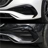 Designed for the New Mercedes-Benz E-Class: Front Bumper Black Crescent and Wind Knife for E260, E300L, E350eL Sport Version W214.