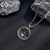 European-American Gothic Punk Queen Pendant Necklace