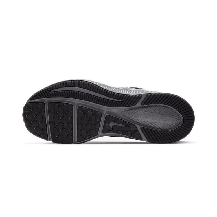 Nike Star Runner 2 HZ Low top Running Shoes Black Gray Children Aged 3 7 Years Old CK1192-001